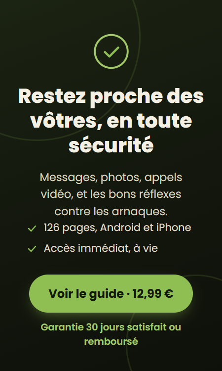 Guide Mon Smartphone et Moi — restez proche des vôtres en toute sécurité, 12,99 €