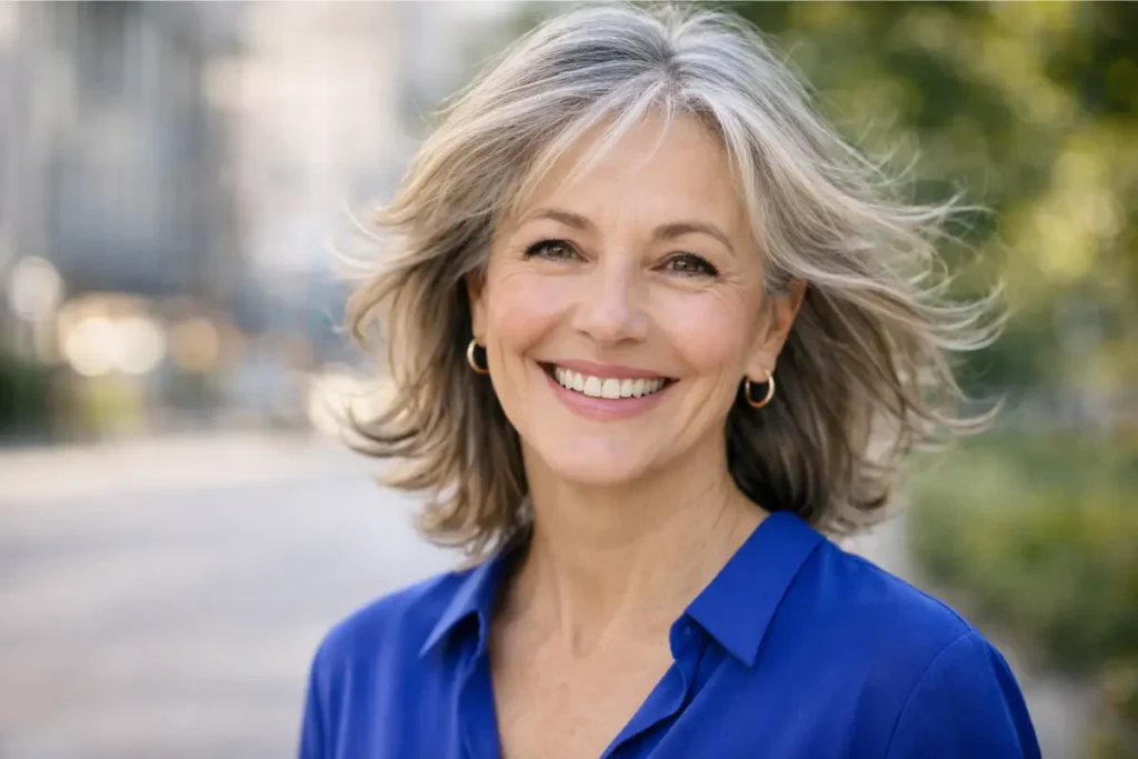 Assumer Ses Cheveux Gris : Comment Réussir Sa Transition En Douceur Avec Le Grey Blending