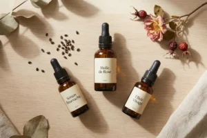 huile végétale peau mature pour les seniors