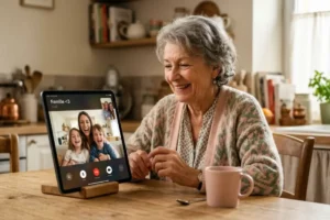 tablette senior débutant pour les seniors