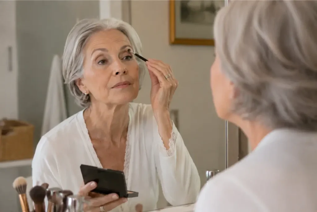 Maquillage peau mature : au-delà de 60 ans pour rayonner