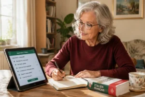 apprendre langue senior pour les seniors