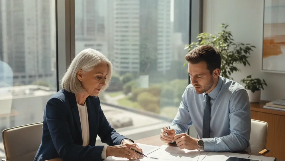 Senior consultant des documents de mutuelle